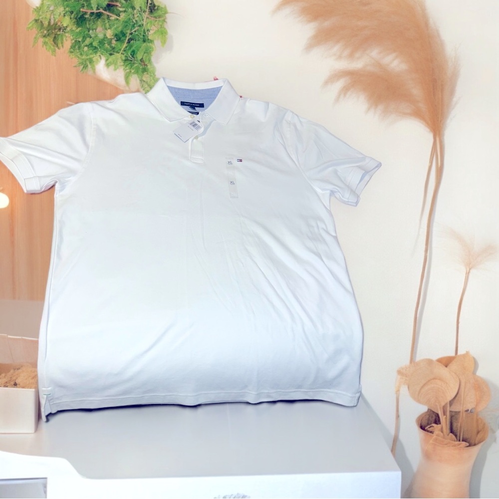 White Men’s Tommy Hilfiger Shirt Size XL